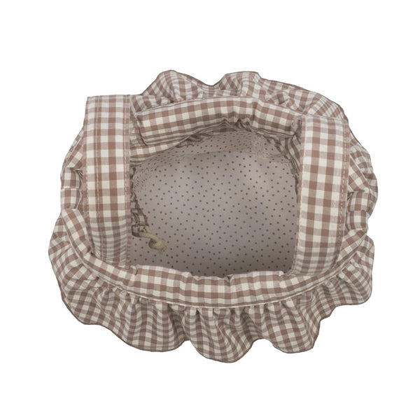 Walking Mum bucket torba za kolica Praliné Vichy Moka