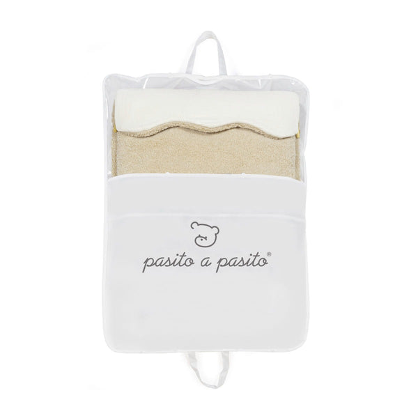 Pasito a Pasito Paddington Beige univerzalna vreća za košaru, jaje i kolica