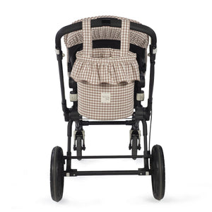Walking Mum bucket torba za kolica Praliné Vichy Moka