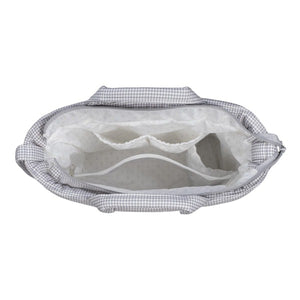 Pasito a Pasito torba za prematanje i kolica Little Bloom Vichy Grey