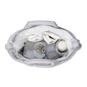 Pasito a Pasito torba za prematanje i kolica Little Bloom Vichy Grey
