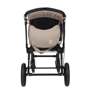 Walking Mum torba za kolica i prematanje Praliné Strips Moka