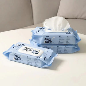 K-MOM 99.9% Pure Aqua Wipes vlažne maramice, 100%biorazgradive - Patkica.eu