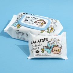 K - MOM Lalapopo Organic vlažni toaletni papir (70 kom) - Patkica.eu