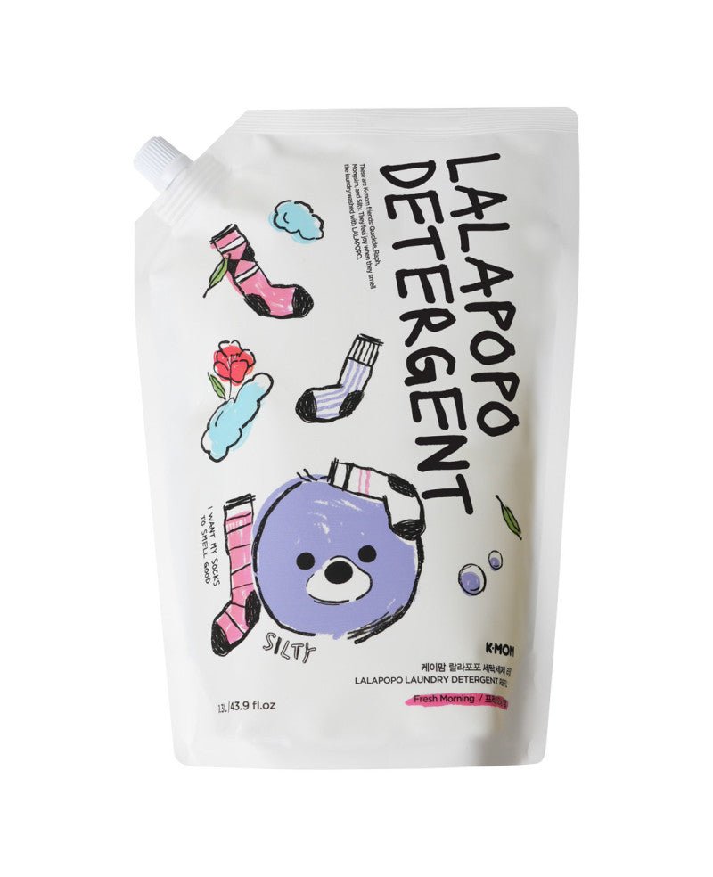 K - MOM Lalapopo veganski deterdžent za rublje “Fresh Morning” (1,3 L) refill - Patkica.eu