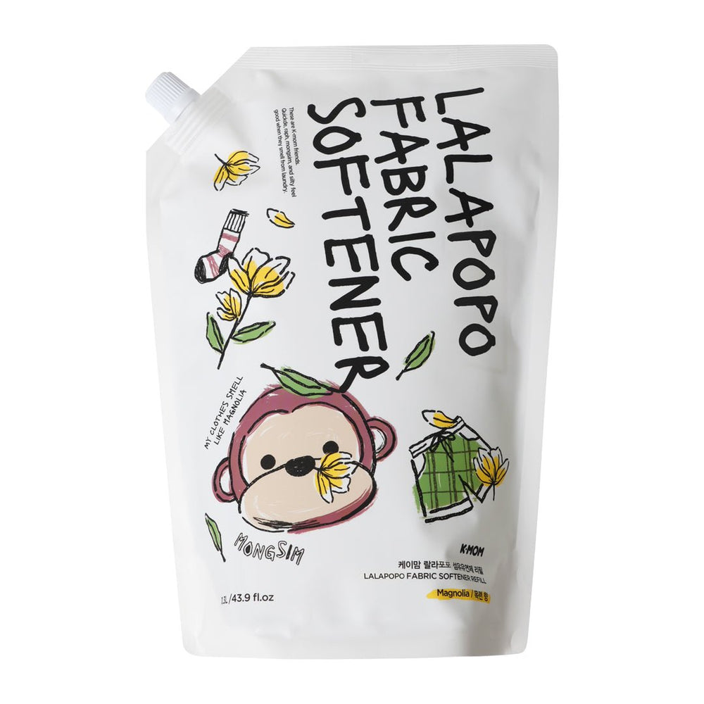 K - MOM Lalapopo veganski omekšivač za rublje “Magnolia” (Refill 1,3 L) - Patkica.eu