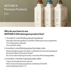 Mother - K “DIA” ekološki omekšivač za tkaninu, 1 L - Patkica.eu