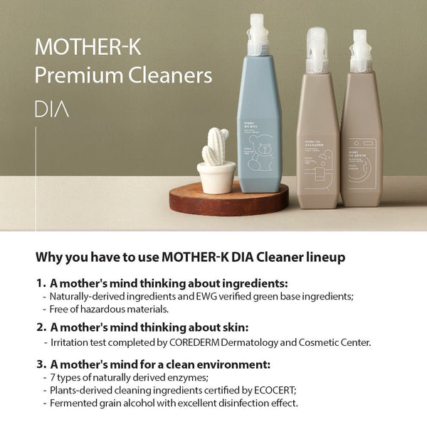 Mother - K “DIA” ekološko sredstvo za čišćenje kupaonice, 500 ml - Patkica.eu