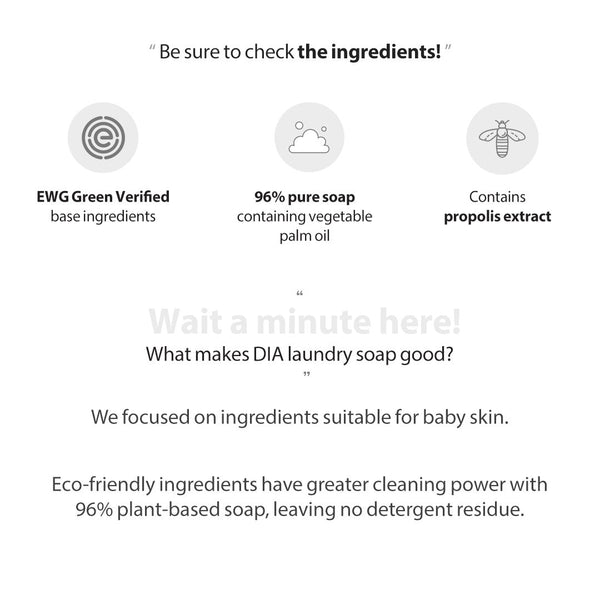 Mother - K “DIA” prirodni sapun za pranje rublja, 150 g - Patkica.eu