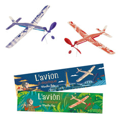 Moulin Roty avion na gumicu Les petites merveilles - Patkica.eu