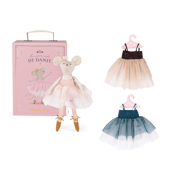 Moulin Roty baletni set za igru s mišicom i haljinicama - Patkica.eu