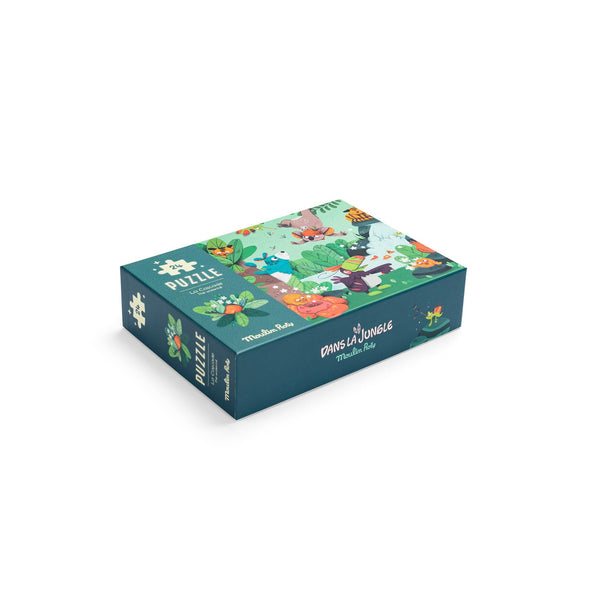 Moulin Roty Dans la Jungle svjetleći puzzle Slap 24 dijela - Patkica.eu