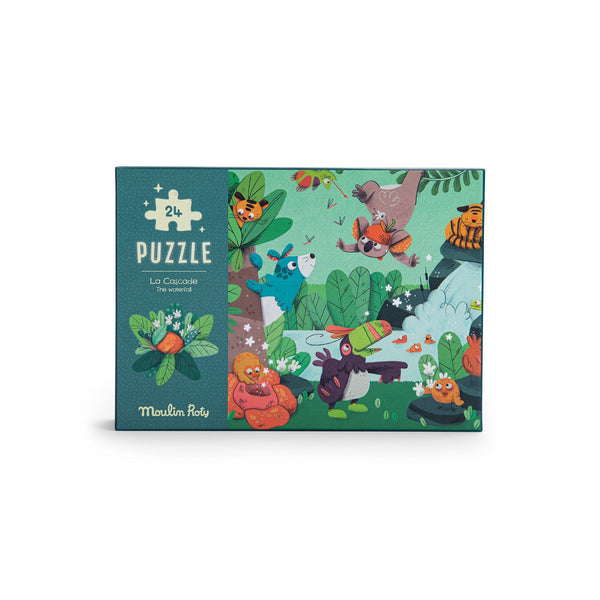 Moulin Roty Dans la Jungle svjetleći puzzle Slap 24 dijela - Patkica.eu