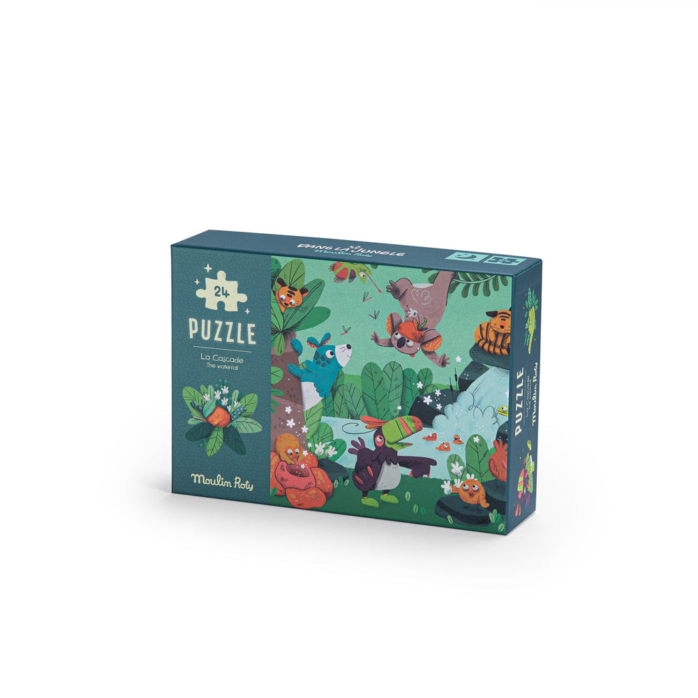 Moulin Roty Dans la Jungle svjetleći puzzle Slap 24 dijela - Patkica.eu