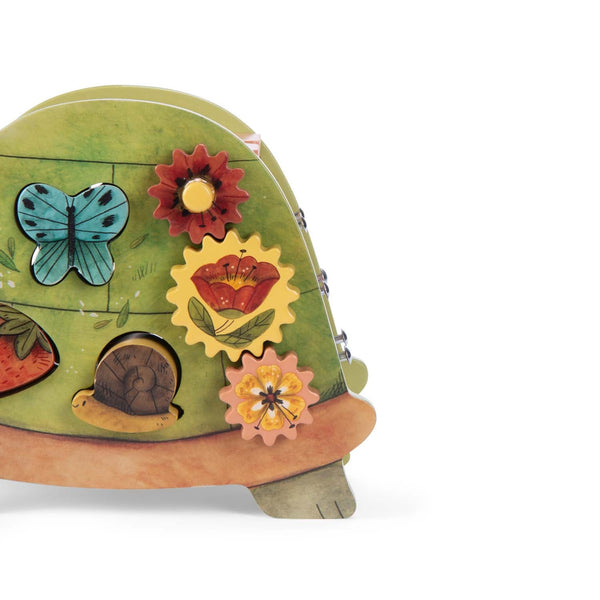 Moulin Roty drvena aktivnost kornjača Trois Petits Lapins - Patkica.eu