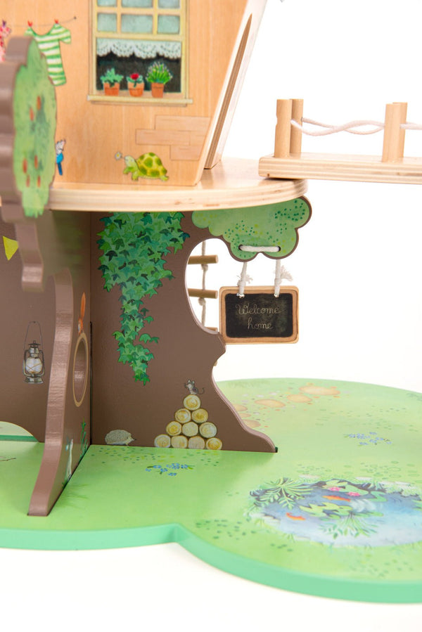Moulin Roty drvena kućica na drvetu La Grande Famille - Patkica.eu
