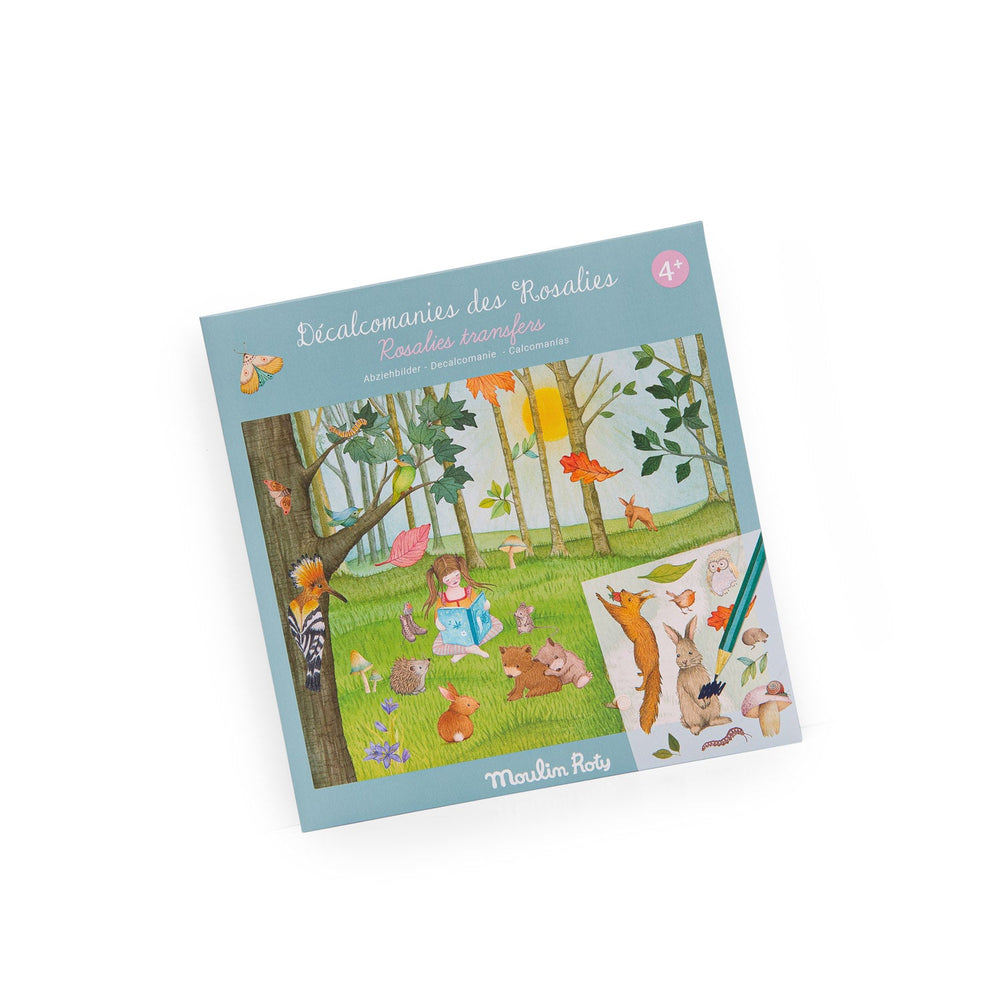 Moulin Roty kreativni set s transfer naljepnicama Les Rosalies - Patkica.eu