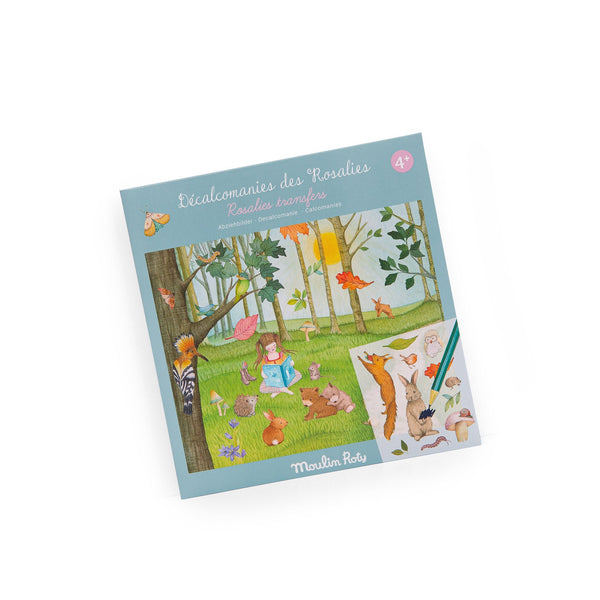 Moulin Roty kreativni set s transfer naljepnicama Les Rosalies - Patkica.eu
