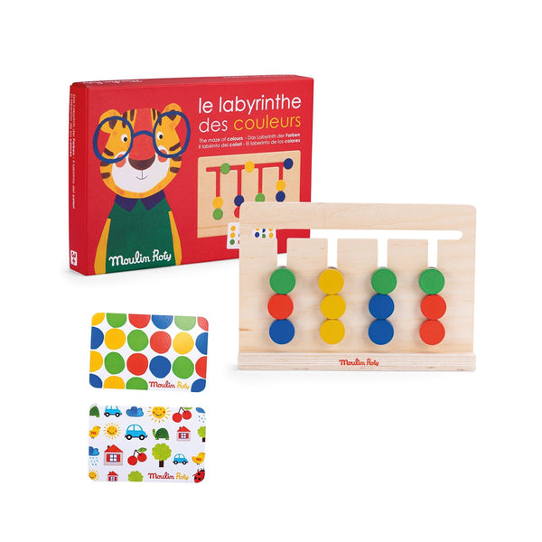 Moulin Roty labirint boja Les Popipop - Patkica.eu