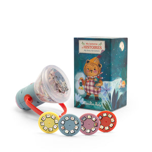 Moulin Roty lampa projektor za priče Les Minouchkas - Patkica.eu