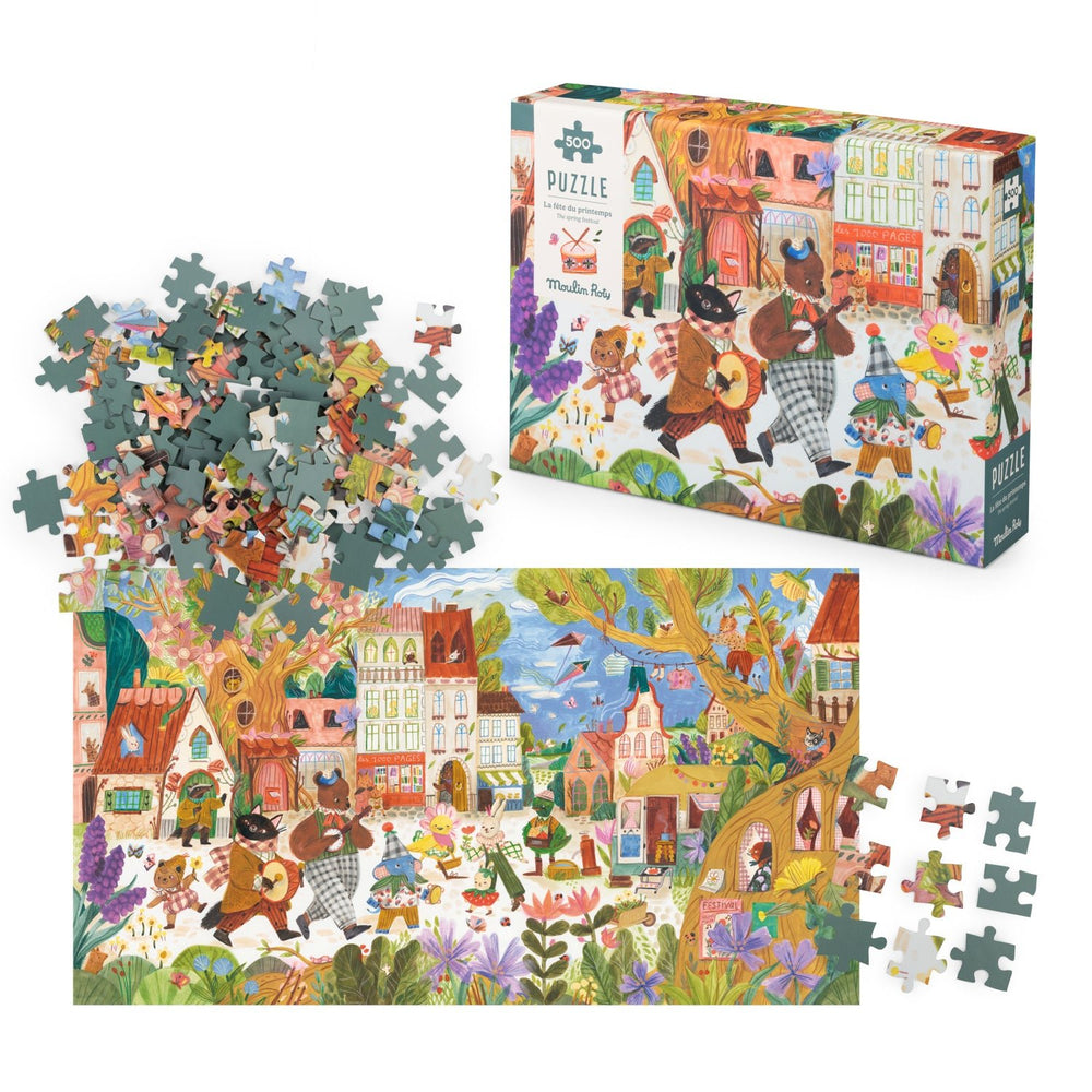 Moulin Roty Les Minouchkas puzzle 500 dijelova - Patkica.eu