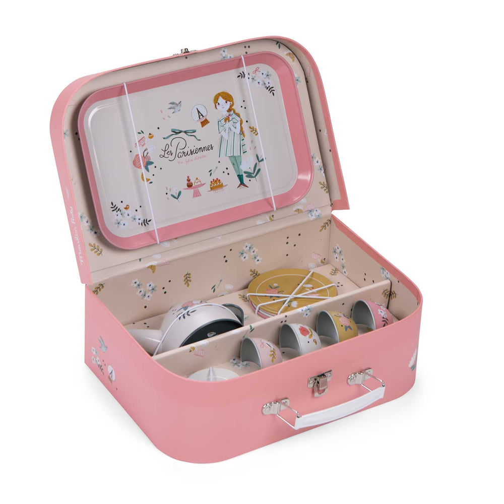 Moulin Roty Les Parisiennes metalni set za čaj - Patkica.eu