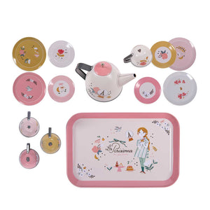 Moulin Roty Les Parisiennes metalni set za čaj - Patkica.eu