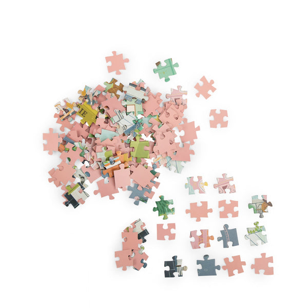 Moulin Roty Les Parisiennes puzzle 10 Rue des Lilas 350 dijelova - Patkica.eu