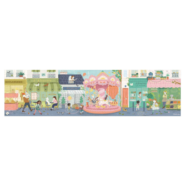 Moulin Roty Les Parisiennes puzzle 10 Rue des Lilas 350 dijelova - Patkica.eu