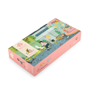 Moulin Roty Les Parisiennes puzzle 10 Rue des Lilas 350 dijelova - Patkica.eu