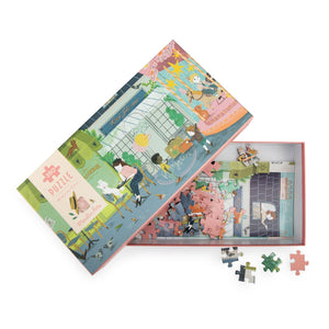 Moulin Roty Les Parisiennes puzzle 10 Rue des Lilas 350 dijelova - Patkica.eu