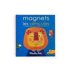 Moulin Roty Les Popipop magnetna igra Vozila - Patkica.eu