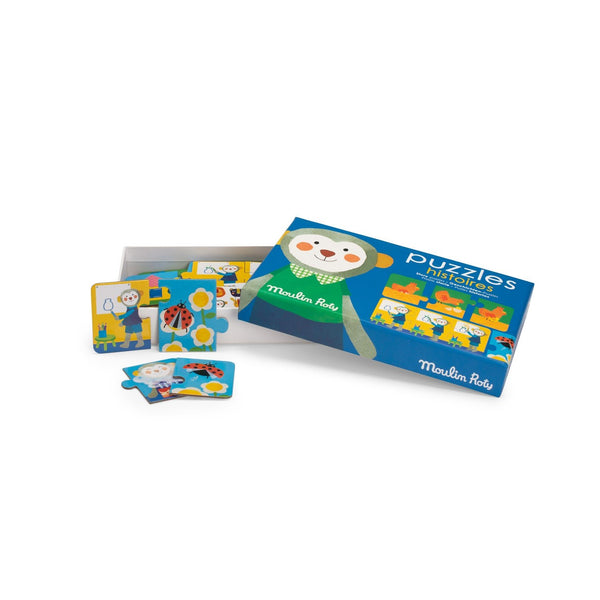 Moulin Roty Les Popipop puzzle Priče - Patkica.eu
