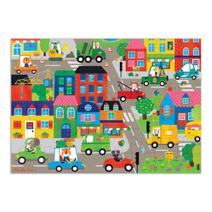 Moulin Roty Les Popipop puzzle U gradu! – 48 dijelova - Patkica.eu