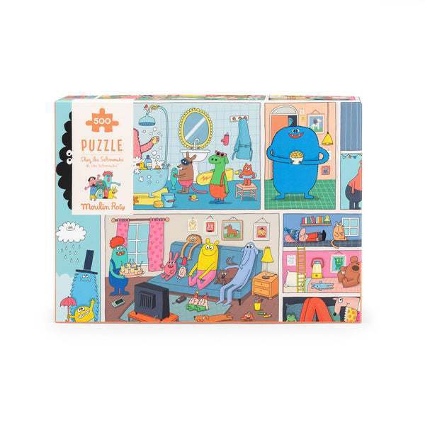 Moulin Roty Les Schmouks puzzle 500 dijelova - Patkica.eu