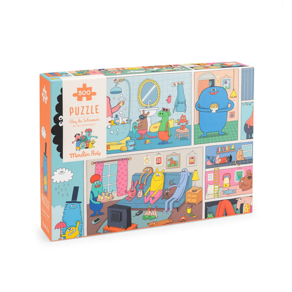 Moulin Roty Les Schmouks puzzle 500 dijelova - Patkica.eu