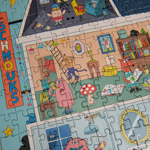 Moulin Roty Les Schmouks puzzle 500 dijelova - Patkica.eu