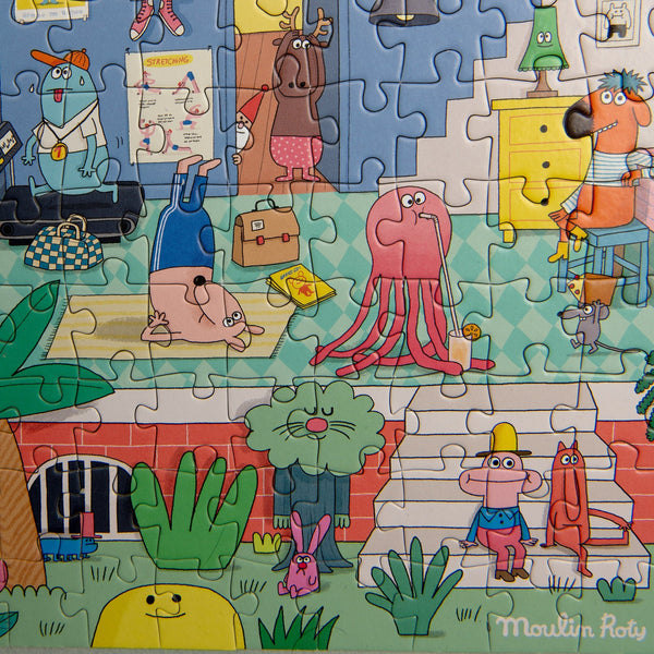 Moulin Roty Les Schmouks puzzle 500 dijelova - Patkica.eu