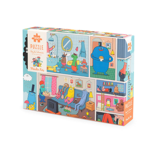 Moulin Roty Les Schmouks puzzle 500 dijelova - Patkica.eu