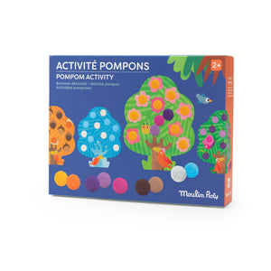 Moulin Roty Les Toupitis kreativni set s pomponima - Patkica.eu