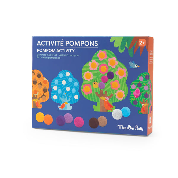 Moulin Roty Les Toupitis kreativni set s pomponima - Patkica.eu