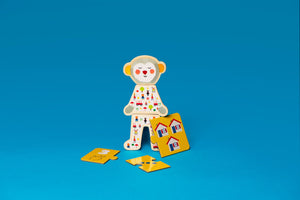 Moulin Roty magnetska igra Oblačenje Les Popipop - Patkica.eu