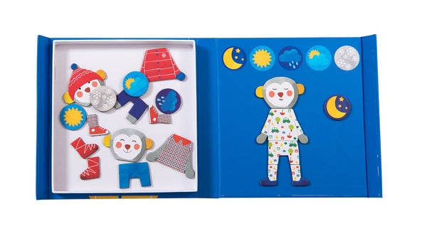 Moulin Roty magnetska igra Oblačenje Les Popipop - Patkica.eu