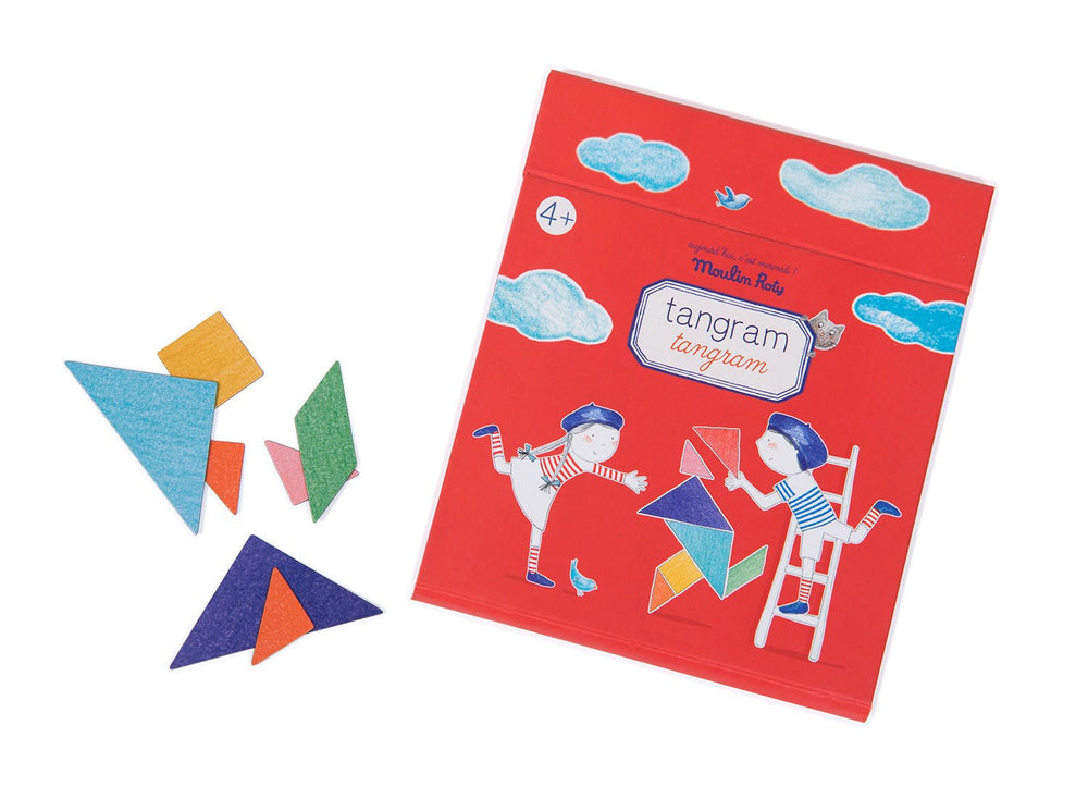 Moulin Roty magnetski tangram Aujourd’hui c’est Mercredi - Patkica.eu