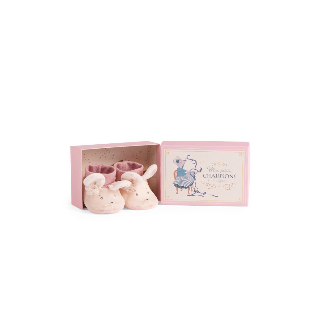 Moulin Roty papučice za bebe mišica La Petite École de Danse - Patkica.eu
