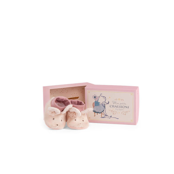 Moulin Roty papučice za bebe mišica La Petite École de Danse - Patkica.eu