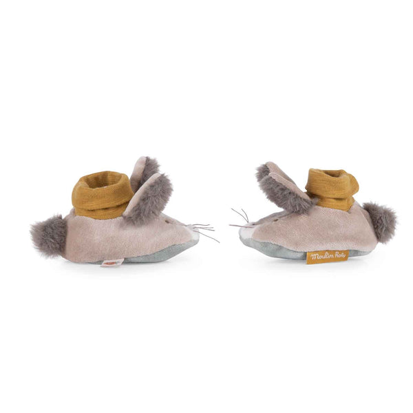Moulin Roty papučice za bebe zeko Trois Petits Lapins - Patkica.eu