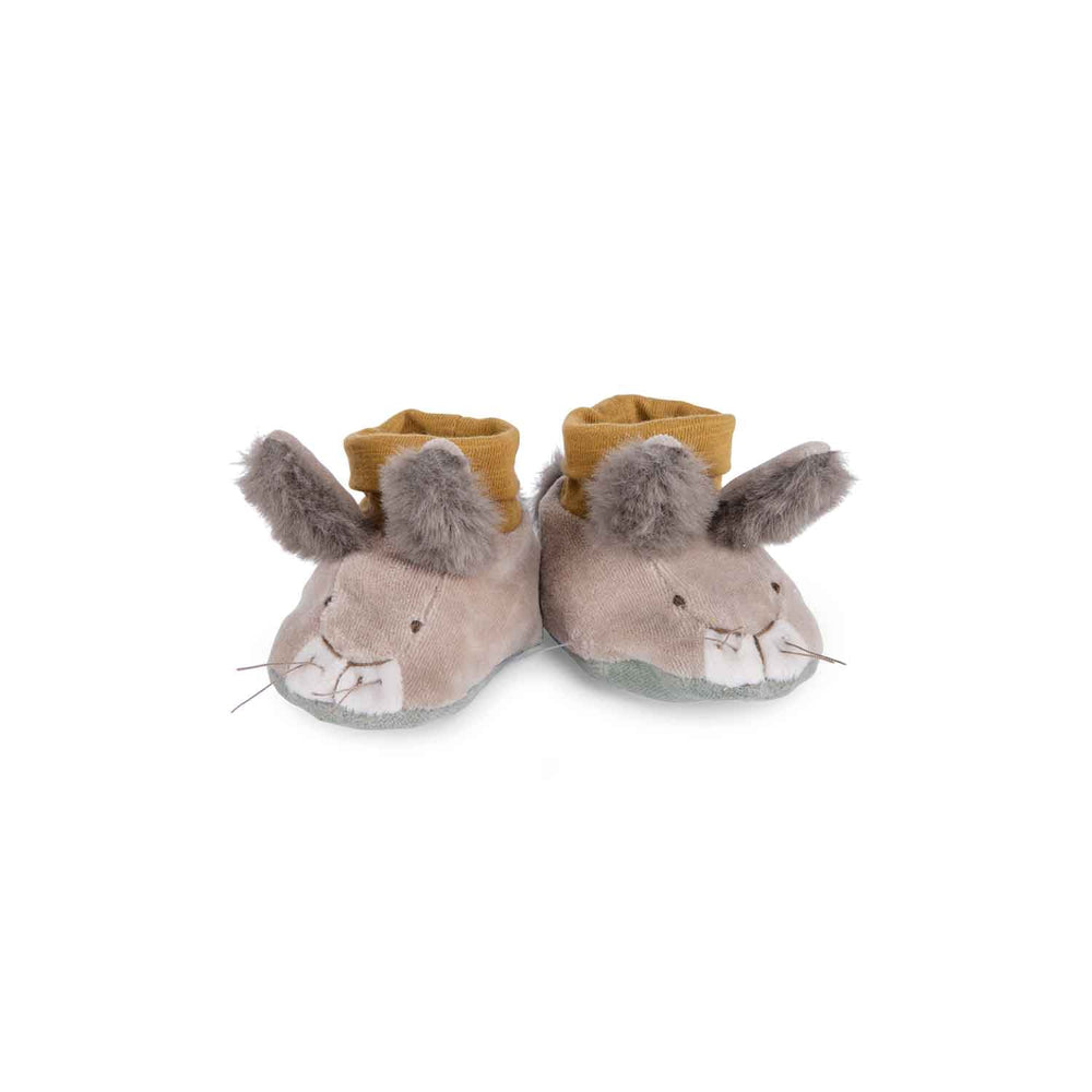 Moulin Roty papučice za bebe zeko Trois Petits Lapins - Patkica.eu