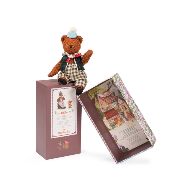 Moulin Roty plišana lutka medvjed Baba Les Minouchkas - Patkica.eu