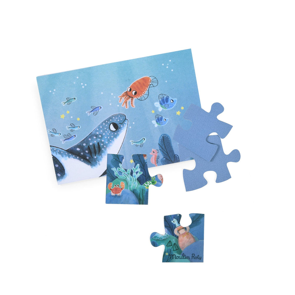 Moulin Roty puzzle koje svijetle u mraku Les Aventures de Paulie - Patkica.eu